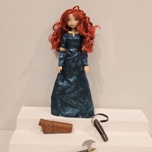 Disney Store Brave Merida Doll and Accessories Set